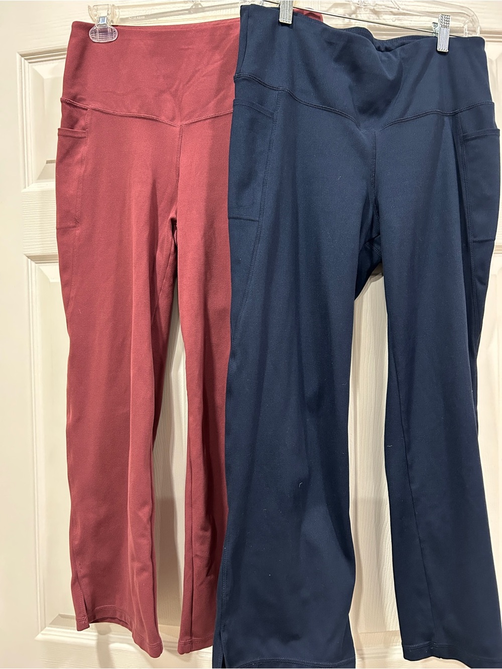 Jockey Leggings Pair - Rosewood and Navy